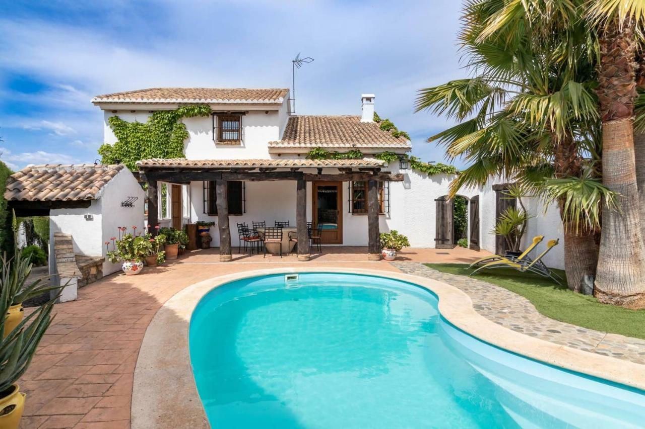Encantadora Casa Con Piscina Privada Y Chimenea Padul Exterior photo